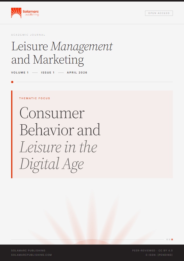 					View Vol. 1 No. 1 (2026): Consumer Behavior and Leisure in the Digital Age
				